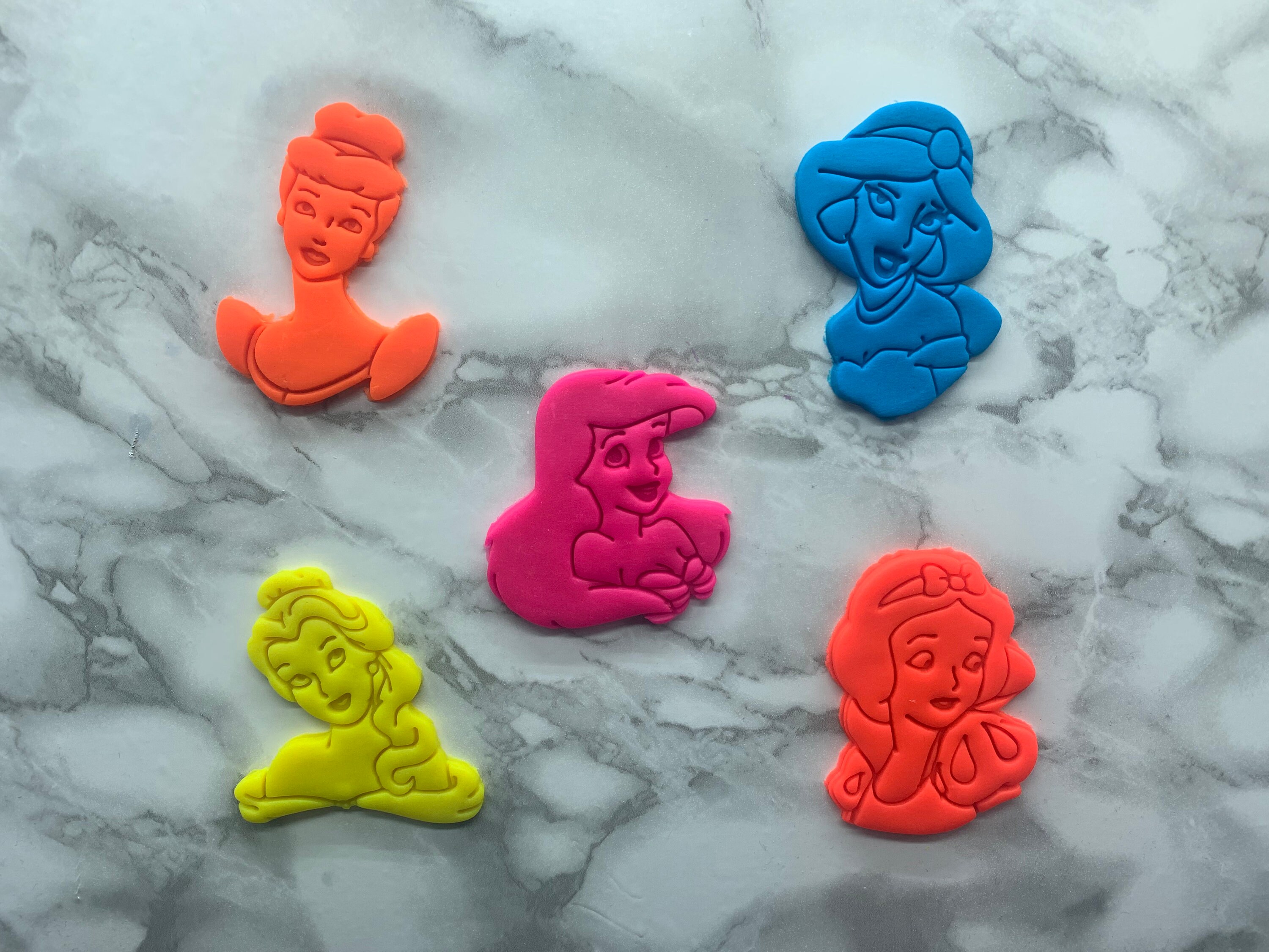 Disney Princess Inspired Cookie Cutter Set Etsy UK