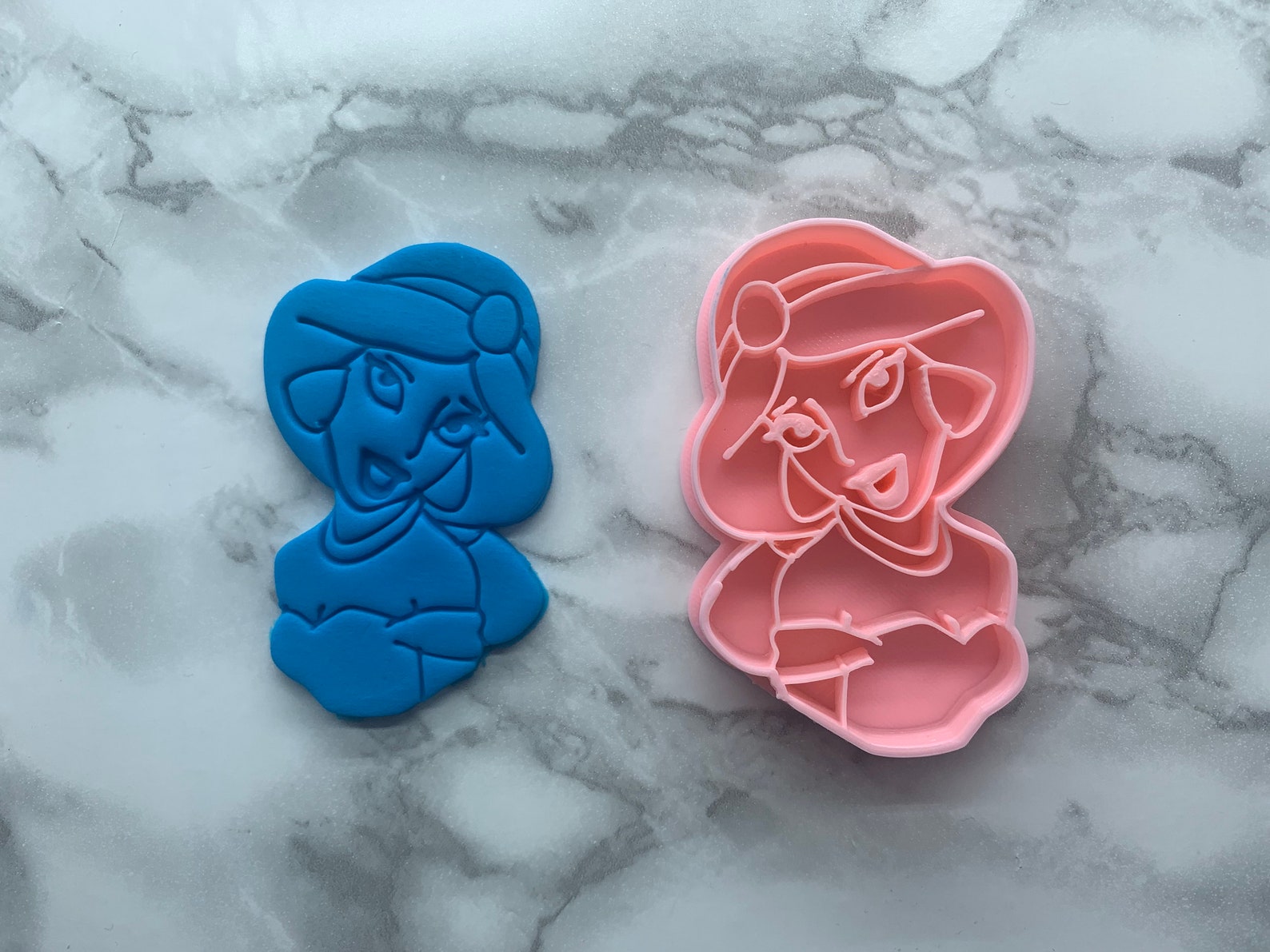 Disney Princess Inspired Cookie Cutter Set Etsy