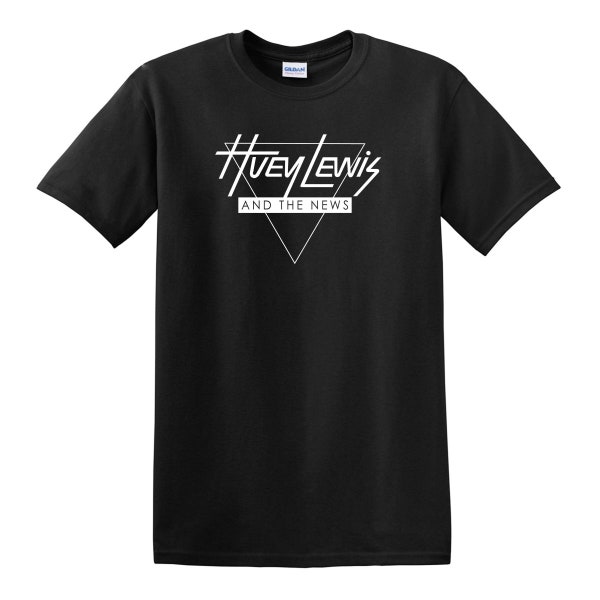 HUEY LEWIS and the NEWS T-Shirt - S to 6XL - Tour Back To The Future Vintage 80s