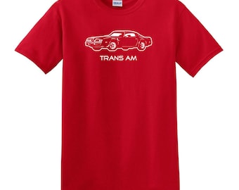 Trans Am T-SHIRT - S to 6XL - Classic Muscle Car Pontiac