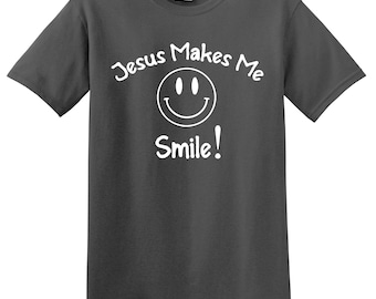 Vintage 1990s ARCHAIC SMILE Jesus Christ Stitched Black T-SHIRT