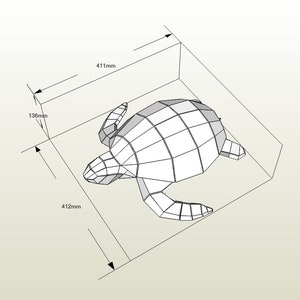 Papercraft Turtles, SVG PDF, Paper Craft Turtle Model, Tortoise PDF ...
