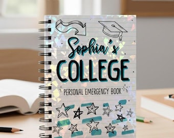 Custom College Gift Card Book, College Survival Gift, High School Graduation Gift, College Gift For Kids from Parents, University Gift