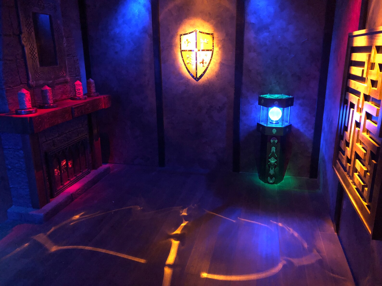 Carved Wooden Wall Maze Escape Room Prop Puzzle Etsy