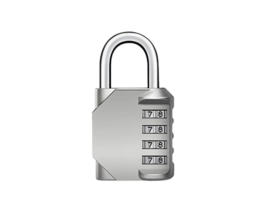 4dial Number Combination Padlock Password Opens Etsy