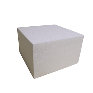 Square Styrofoam Cake Dummy