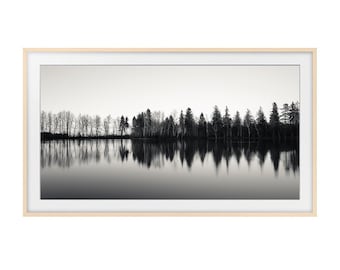 Black and White Photography for Samsung Frame TV, Frame TV Art Modern White and Black Photo, Frame TV Art Black and White Photography