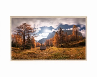 Samsung Frame TV Art Autumn Landscape Photography, Samsung Frame TV Art Fall Photograph, Frame TV Art Fall Landscape Photography, Fall Decor