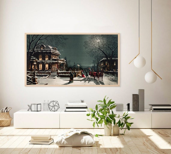 18+ Free Winter Frame Tv Art
