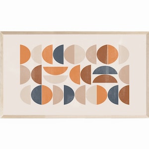 MCM Samsung Frame Art, Samsung Frame TV Art Mid Century Modern, Samsung Frame MCM Boho Decor, Boho Art, Mid Century Modern Decor,Boho Tv Art