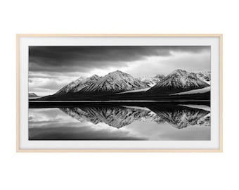 Black and White Photography for Samsung Frame TV, Frame TV Art Modern White and Black Photo, Frame TV Art Black and White Photography