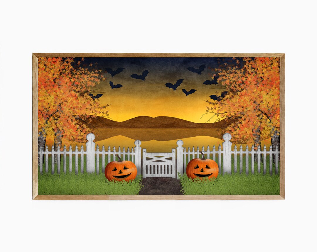 Samsung Frame TV Art Halloween 4k Frame TV Art Halloween 4k - Etsy