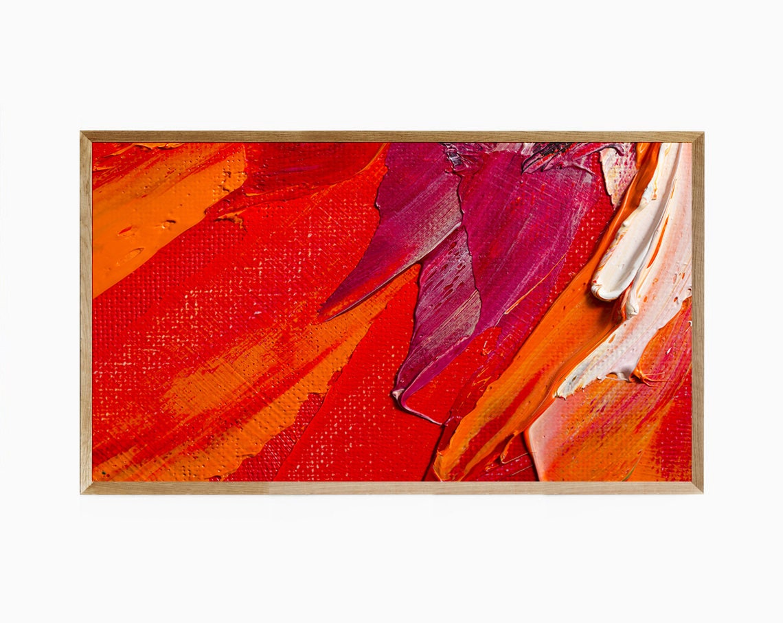 Samsung Frame TV Art Modern Frame TV Art Abstract Frame TV Etsy