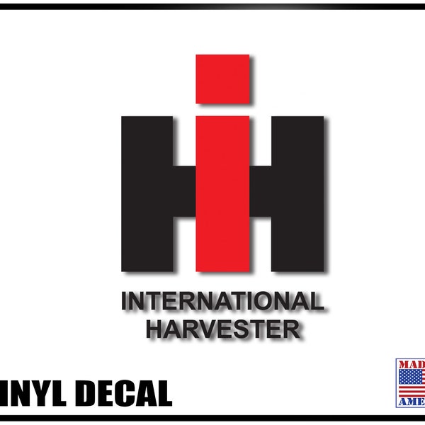 International Harvester Decal Etsy