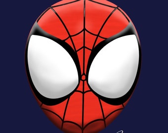 Spidey from Marvel’s Spidey and His Amazing Friends Original Art Print 8x10 Unframed