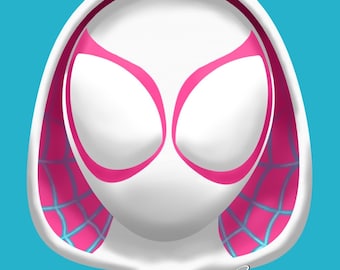 Ghost Spider or Gwen Stacy from Marvel’s Spidey and His Amazing Friends Original Art Print 8x10 Unframed