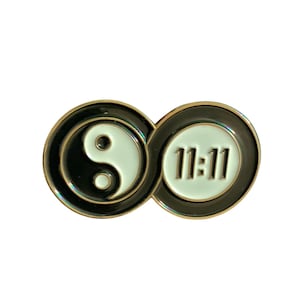 Infinite Duality Enamel Pin - Gold
