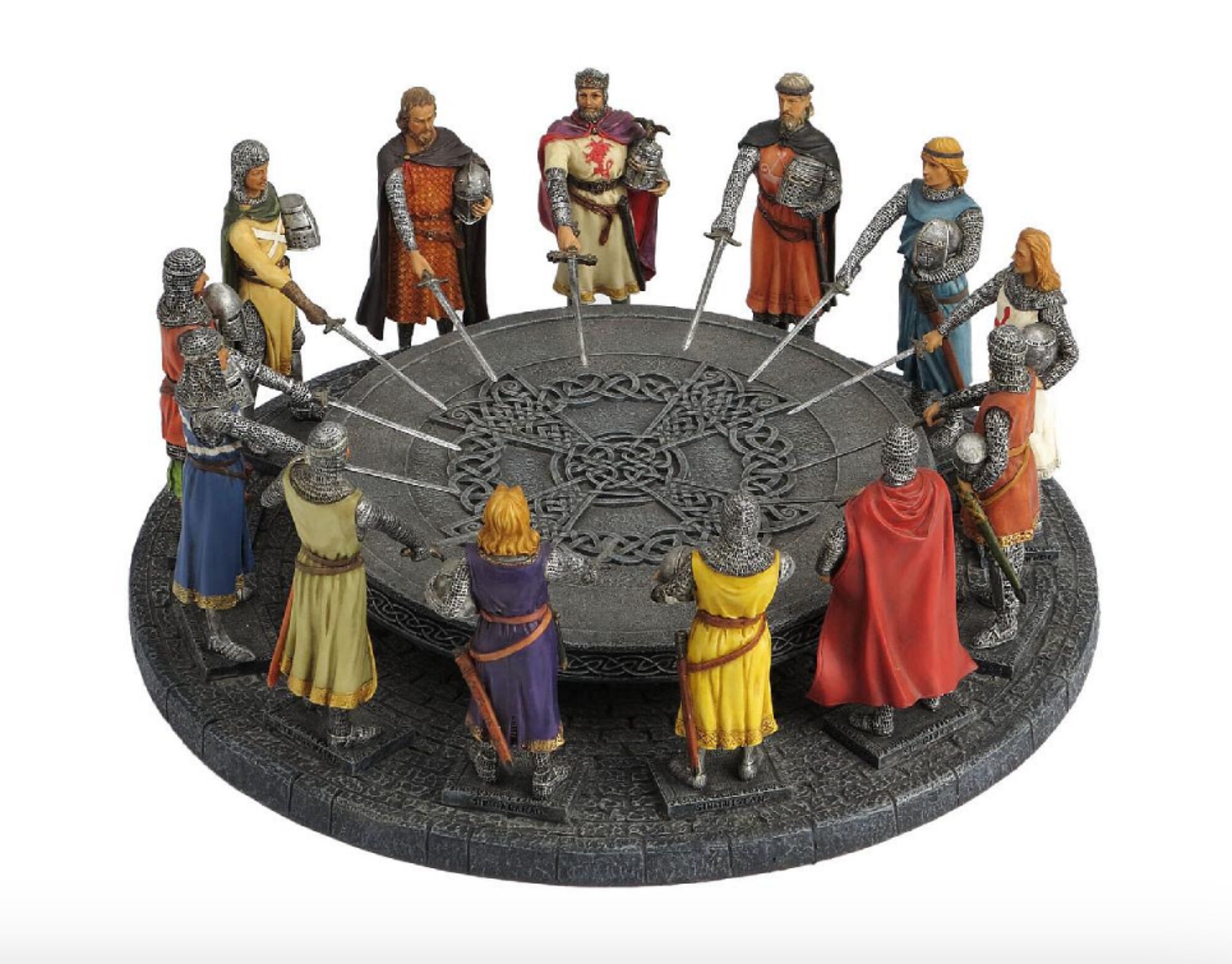 King Arthur Statue King Arthur With 12 Knights Of The Round Table