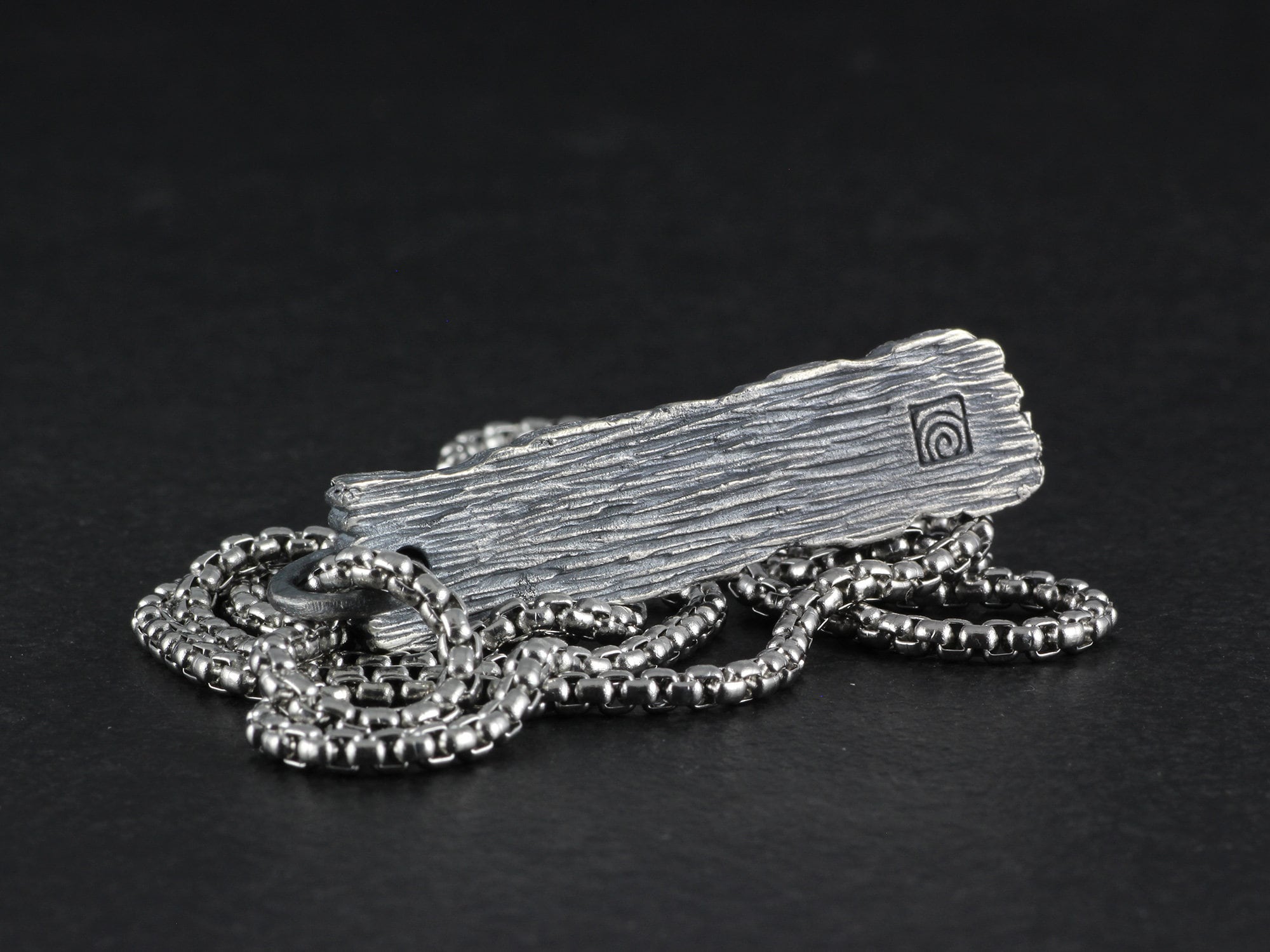 Heathen Pendant - Pillory Board - Sterling Silver Heathen Sign Pendant ...
