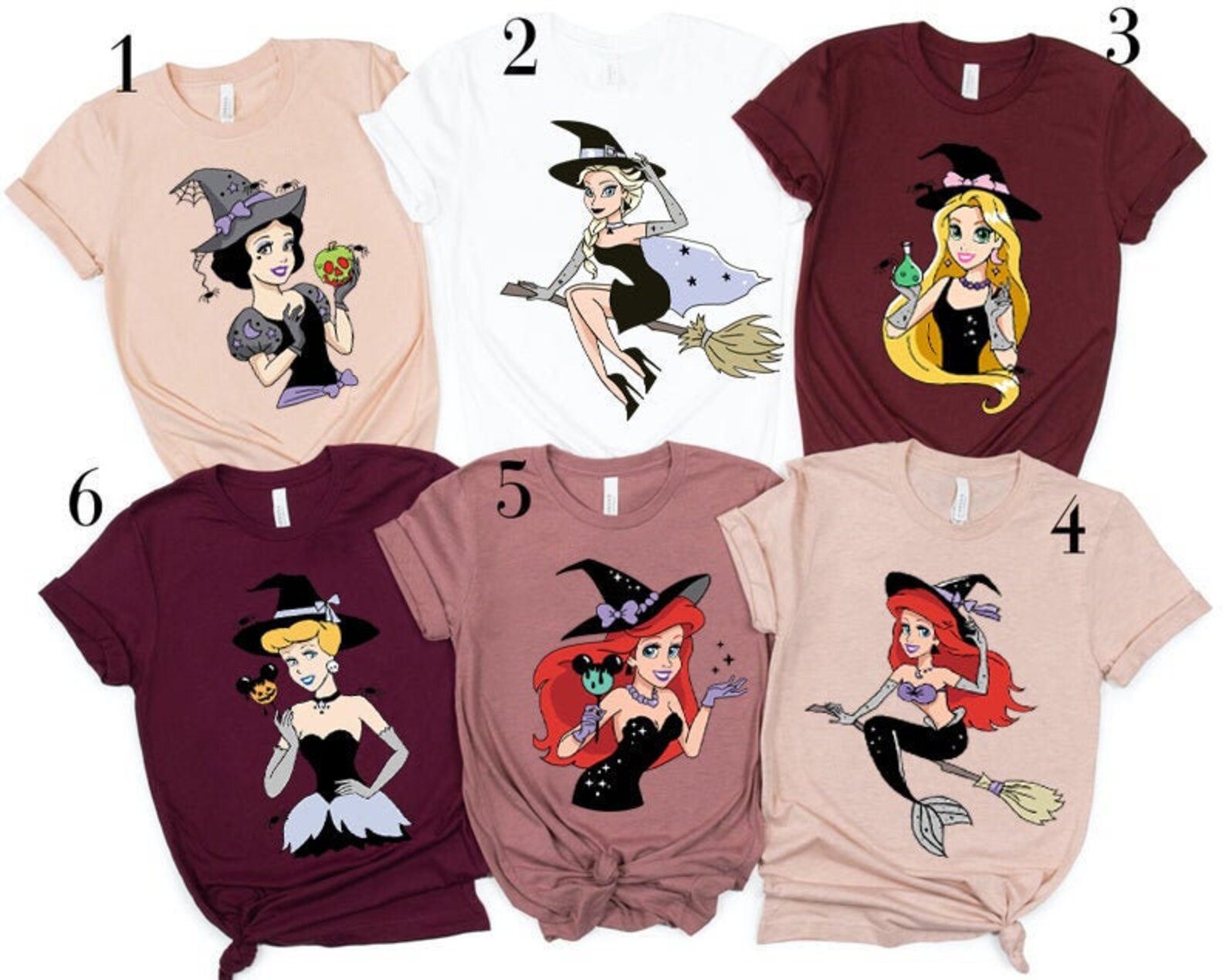 Disney halloween shirts disney princess shirt princess etsy