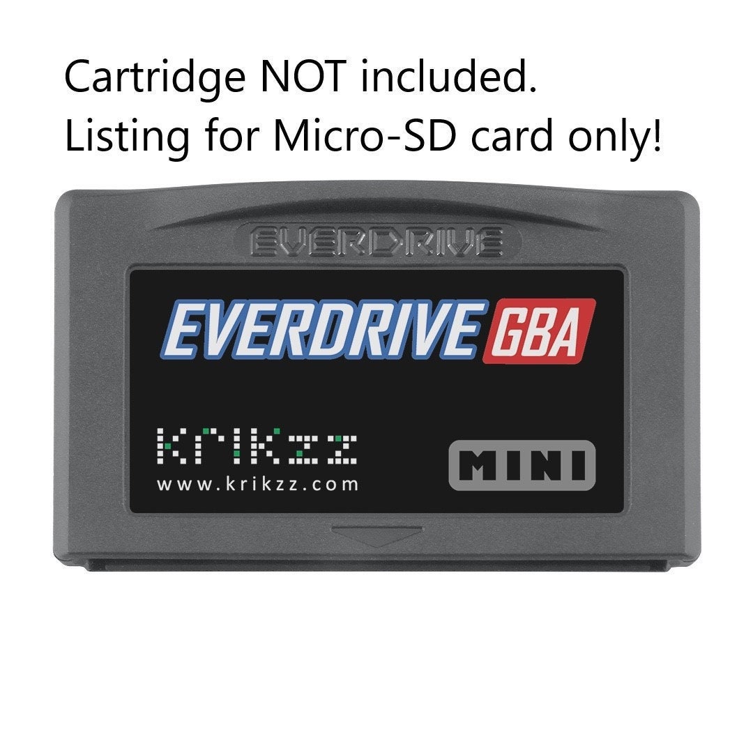 MicroSD Karte für Game Boy Advance GBA Mini EverDrive LK - Etsy.de 