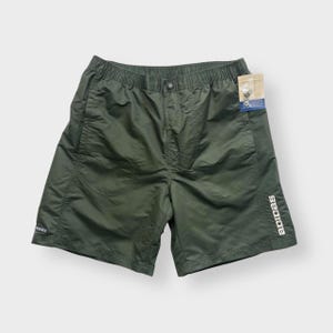 Vintage NOS NWT Y2K adidas Tech Shorts, 3 Logos Pockets, White Tag 2002 Streetwear L
