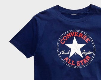 Converse ALL STAR 1984年 USA製 アート tee Converse Canvas All Star J 80s Hi Navy Made in Japan Limited