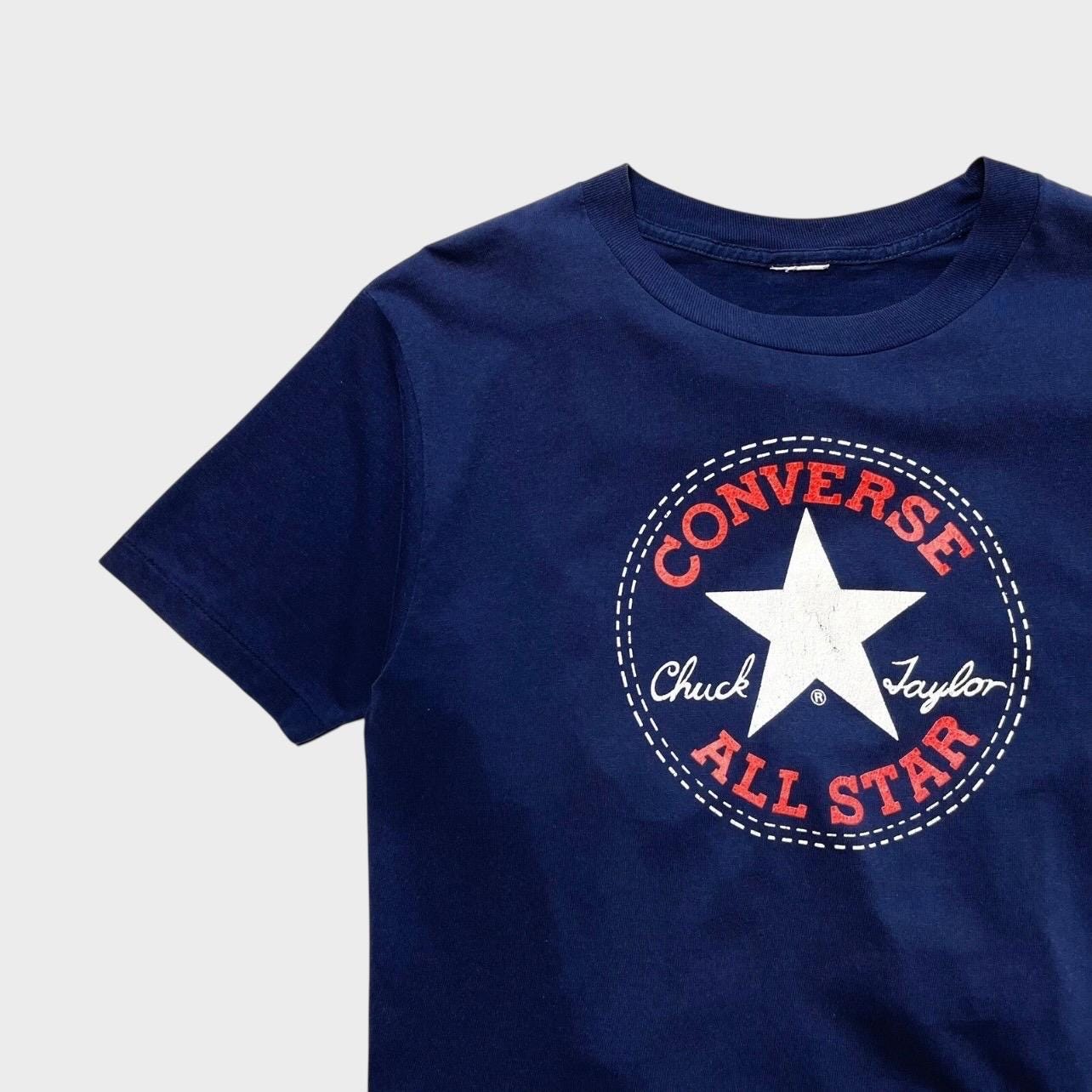 Converse ALL STAR 1984年 USA製 アート tee Vtg 80s Converse All Star Logo Shirt, Chuck Taylor, Single