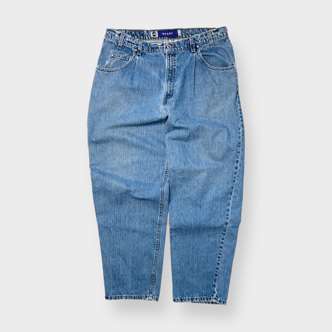 Vintage 90s Levi's Silvertab Baggy Jeans, Skate Grunge Wide Leg