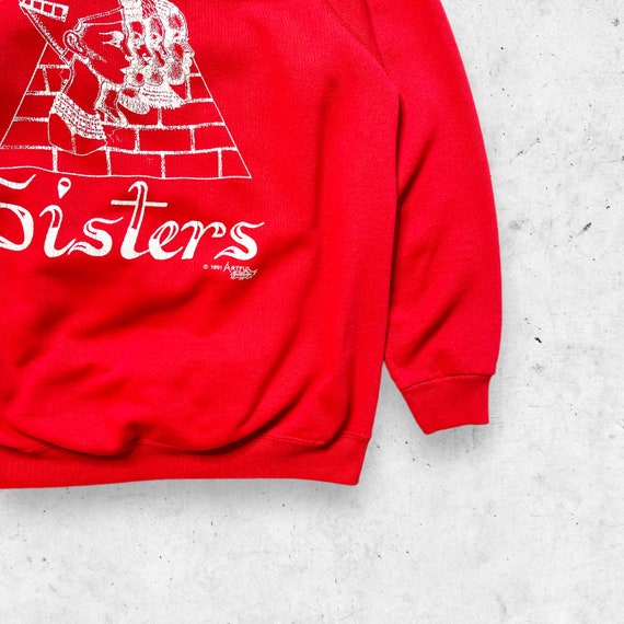 Vintage 1991 Sisters Black History Sweatshirt, Pr… - image 3