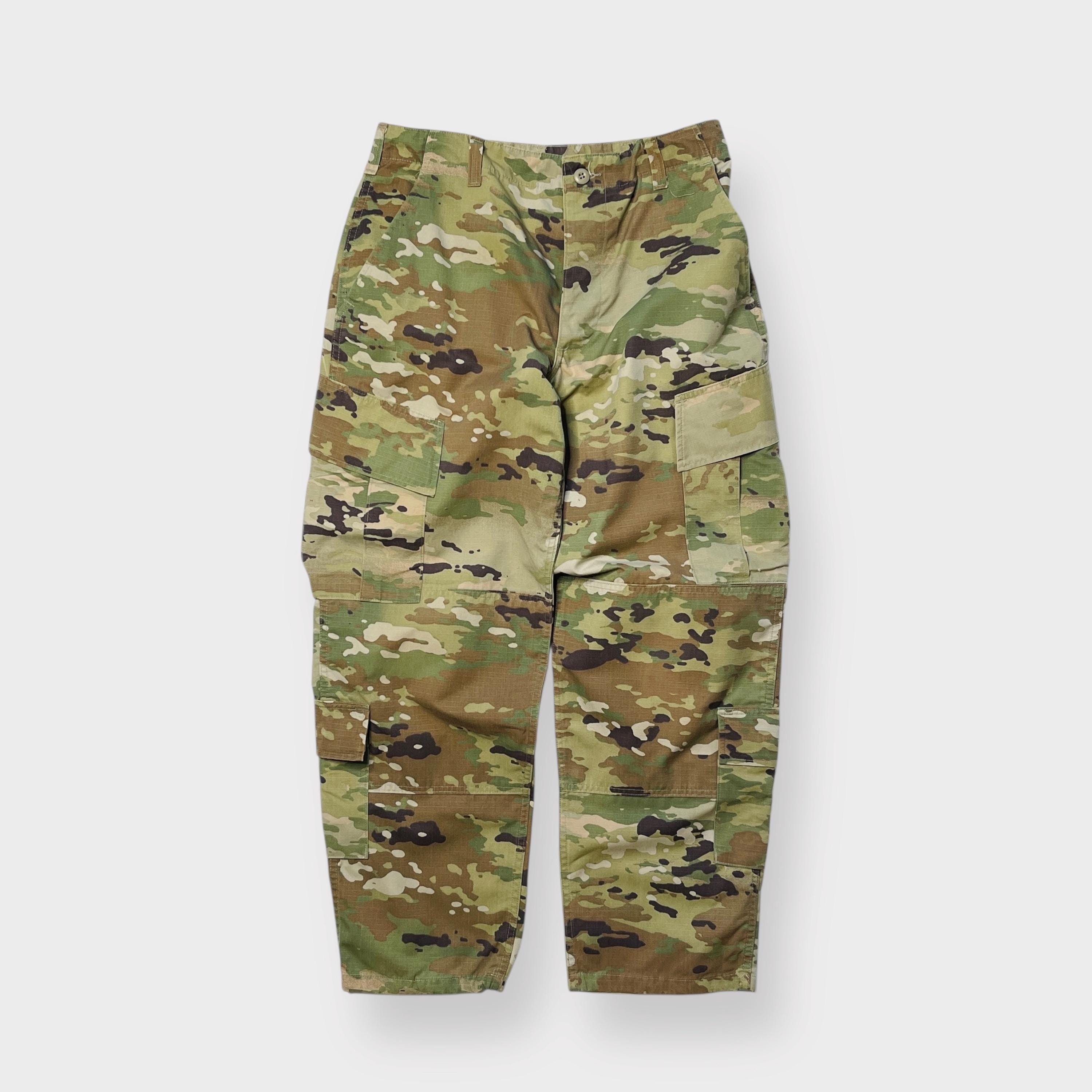 ヴィンテージ Y2K 米軍リップストップカーゴ ACU 戦闘服パンツ、OCP 