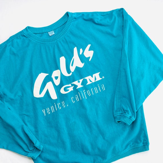 gold's gym crew neck