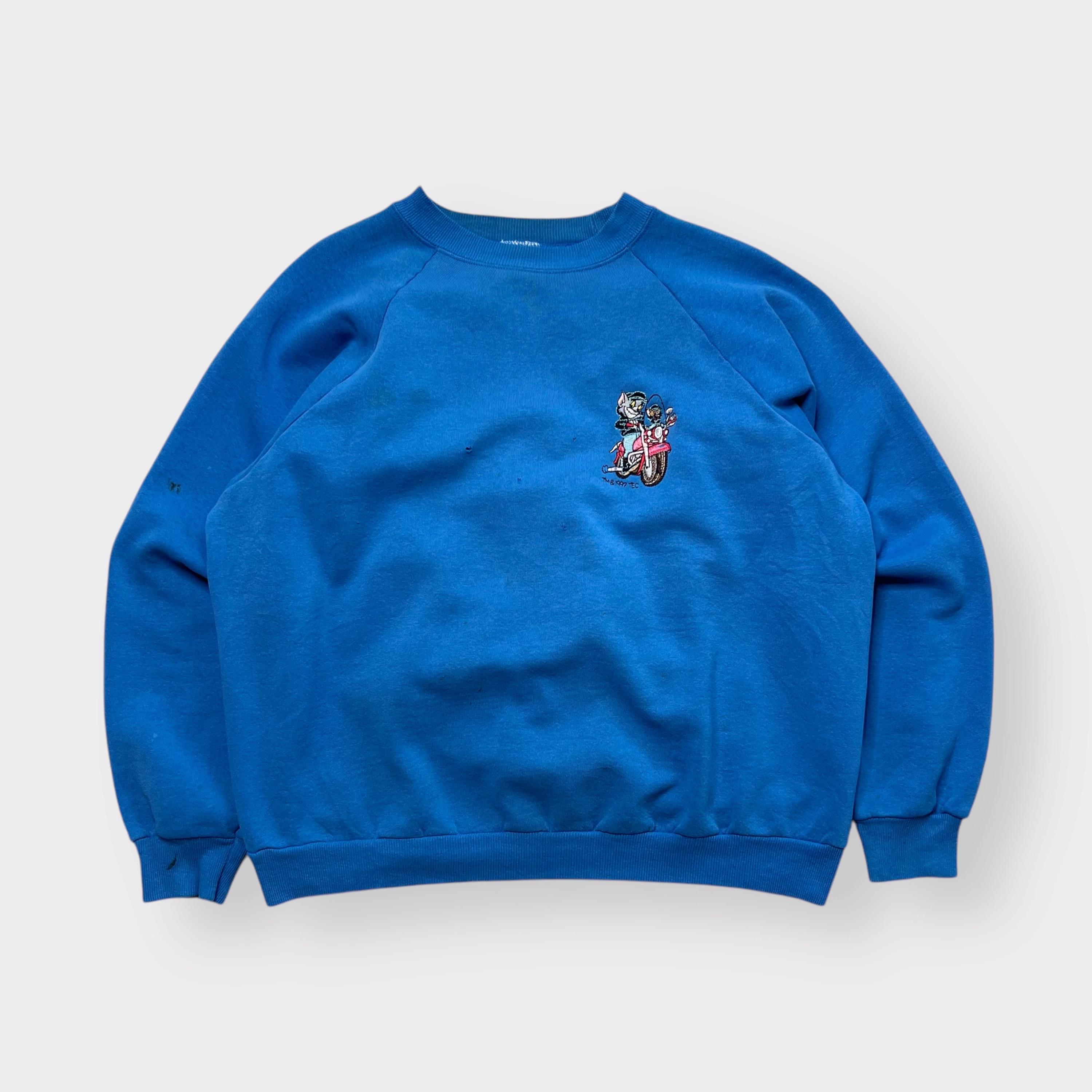 トップス 90s Hanes Harley davidson raglan sweat HARLEY DAVIDSON Sweatshirt 1990 Vintage/ 90s RARE Real Men