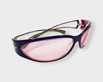 Okulary przeciwsłoneczne Vintage Y2K Christian Dior Diorlight Translucent, korekcyjne Swarovski