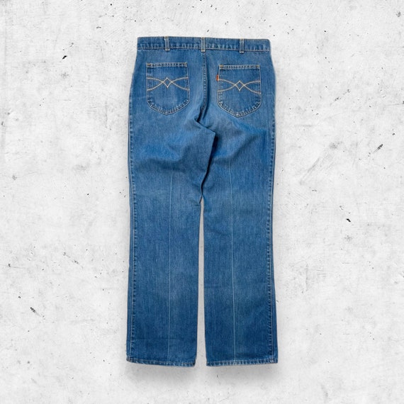 LEVI’S 646 FLARE – SINGLE STITCH / 70S Vtg 1979 Levi's Orange Tab Bell Bottom Jeans, Flare 646