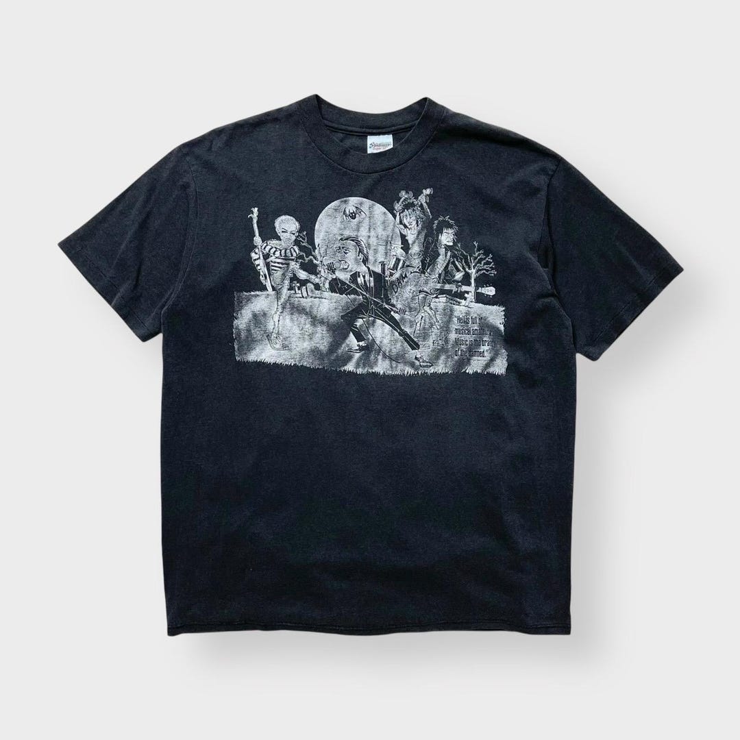 Vtg 1989 the Damned Tour Shirt, Goldenvoice, Stedman USA