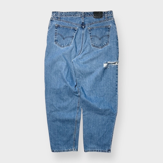 Vintage 90s Levi's Silvertab Baggy Jeans, Skate Grunge Wide Leg