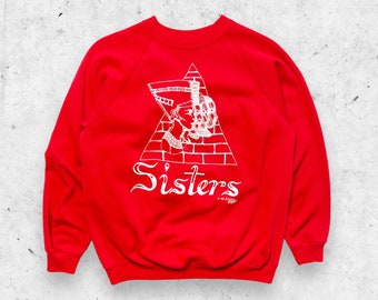 Vintage 1991 Sisters Black History Sweatshirt, Pride Ancestors, African American 90s