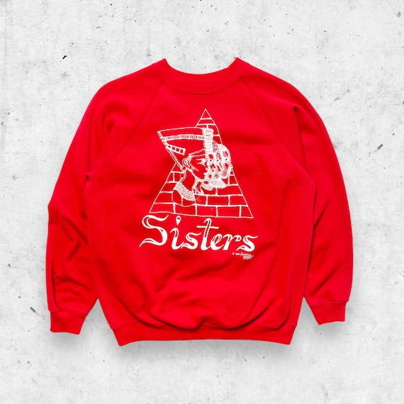 Vintage 1991 Sisters Black History Sweatshirt, Pr… - image 1