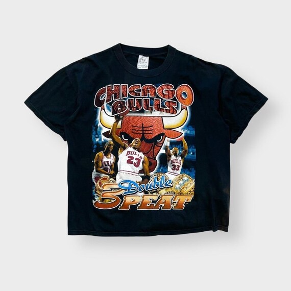 CHAMPION VINTAGE BULLS Tシャツ ジョーダン ブルズ L CHAMPION