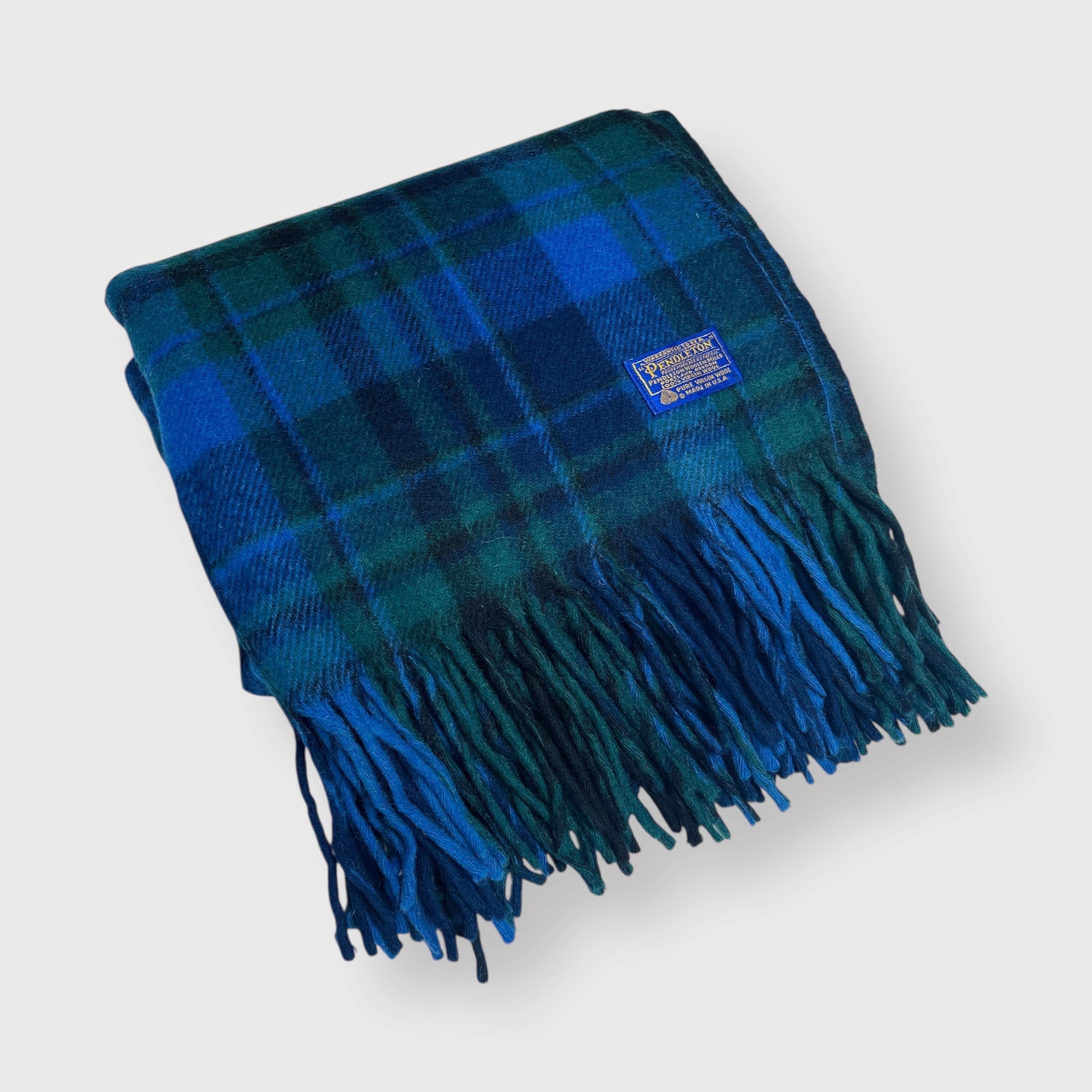 ペンドルトンBeaver State 絶版ウール ストール グレー ビンテージ30's40's○PENDLETON Beaver Stateネイティブウール