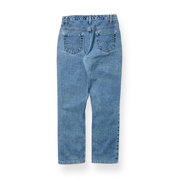 Vintage 90s Anchor Blue Jeans, Baggy Skate Grunge Loose Straight