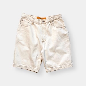 Vintage Y2K Quiksilver Denim Shorts, QSD Skate Surf, Long Jean Baggy, Saltwater 30