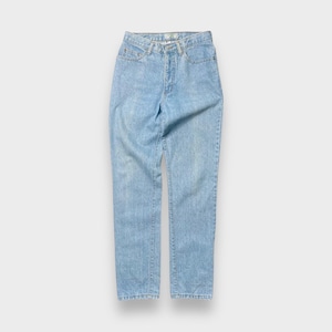 Vintage 90s Guess Jeans USA Blue Denim, Relaxed Taper Heavyweight, 80s USA Made 28