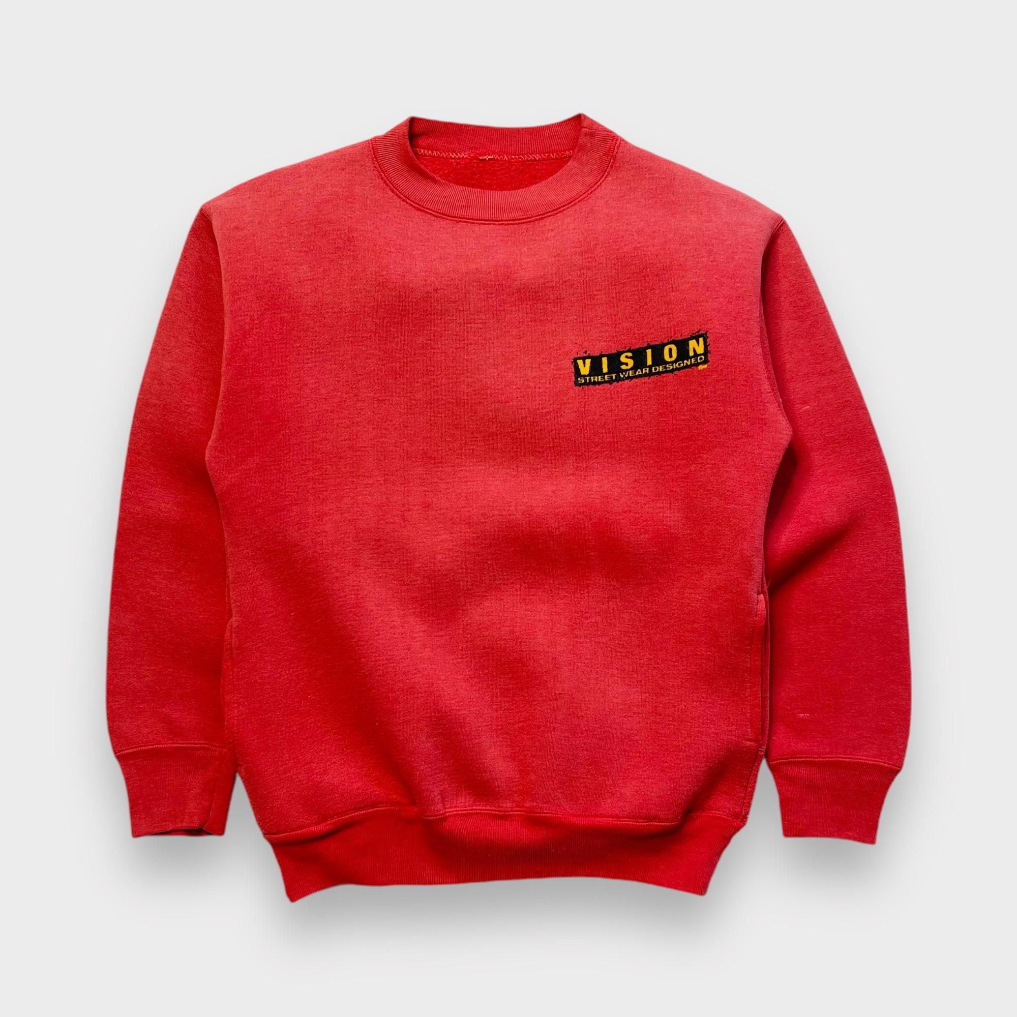 Vintage 80s Vision Street Wear Raw Vision Sweatshirt, Heavyweight, 2-sided, Skate, S - Etsy Norway Vintage 80s Vision Street Wear Raw Vision Sweatshirt, Heavyweight, 2-sided, Skate, S - Etsy Norway