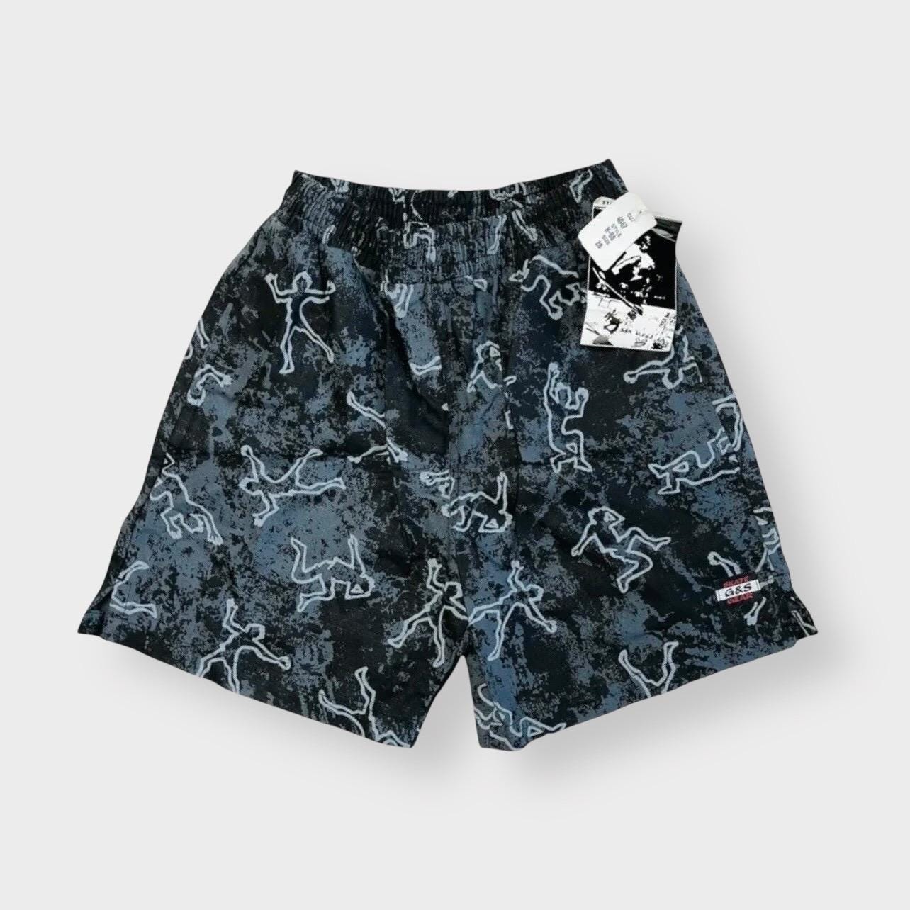 Vtg NWT New Old Stock 90s Gordon Smith Shorts, Sticker, G&S, USA