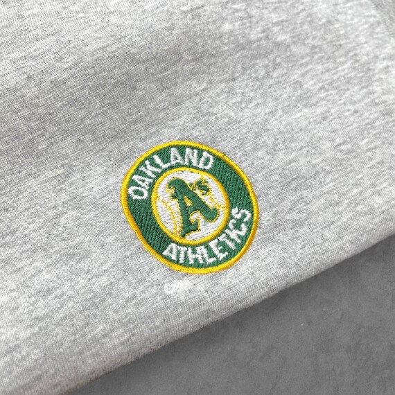 Vintage 90s CSA Oakland Athletics Embroidered Log… - image 3