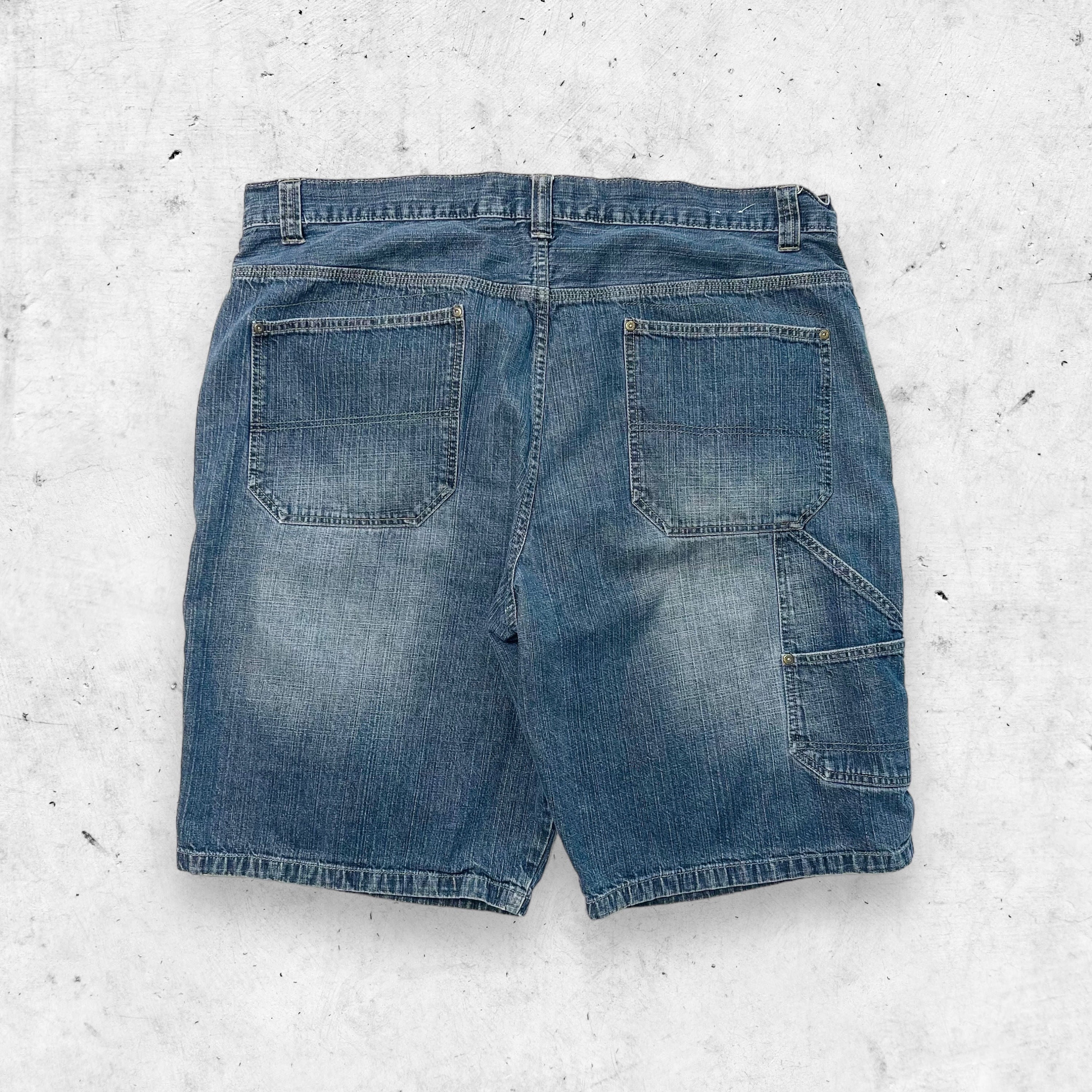 ★ Phyps Department★ Bermuda Cargo Denim Pants Vintage Blu MUSINSA | PHYPS Bermuda Cargo Denim Pants_Vintage Blue