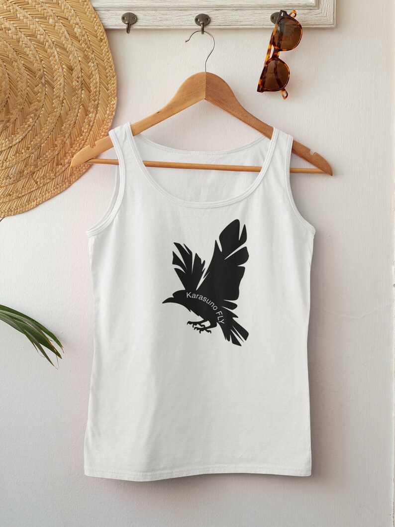 Karasuno Volleyball Club Anime Tank Top Gift Haikyuu Karasuno Tank Top Haikyuu Karasuno FLY Tank Top Karasuno Tank Top Karasuno School