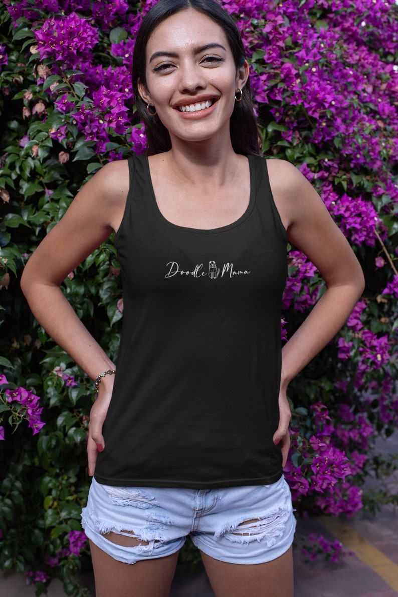 Dog Mom Tank Top Gift Pet Lover Dog Lover Tank Top Cute Dog Mom Tank Top Dog/'s Mom Women Tank Tops Mom Lover Dog Tops Doodle Mom Tops